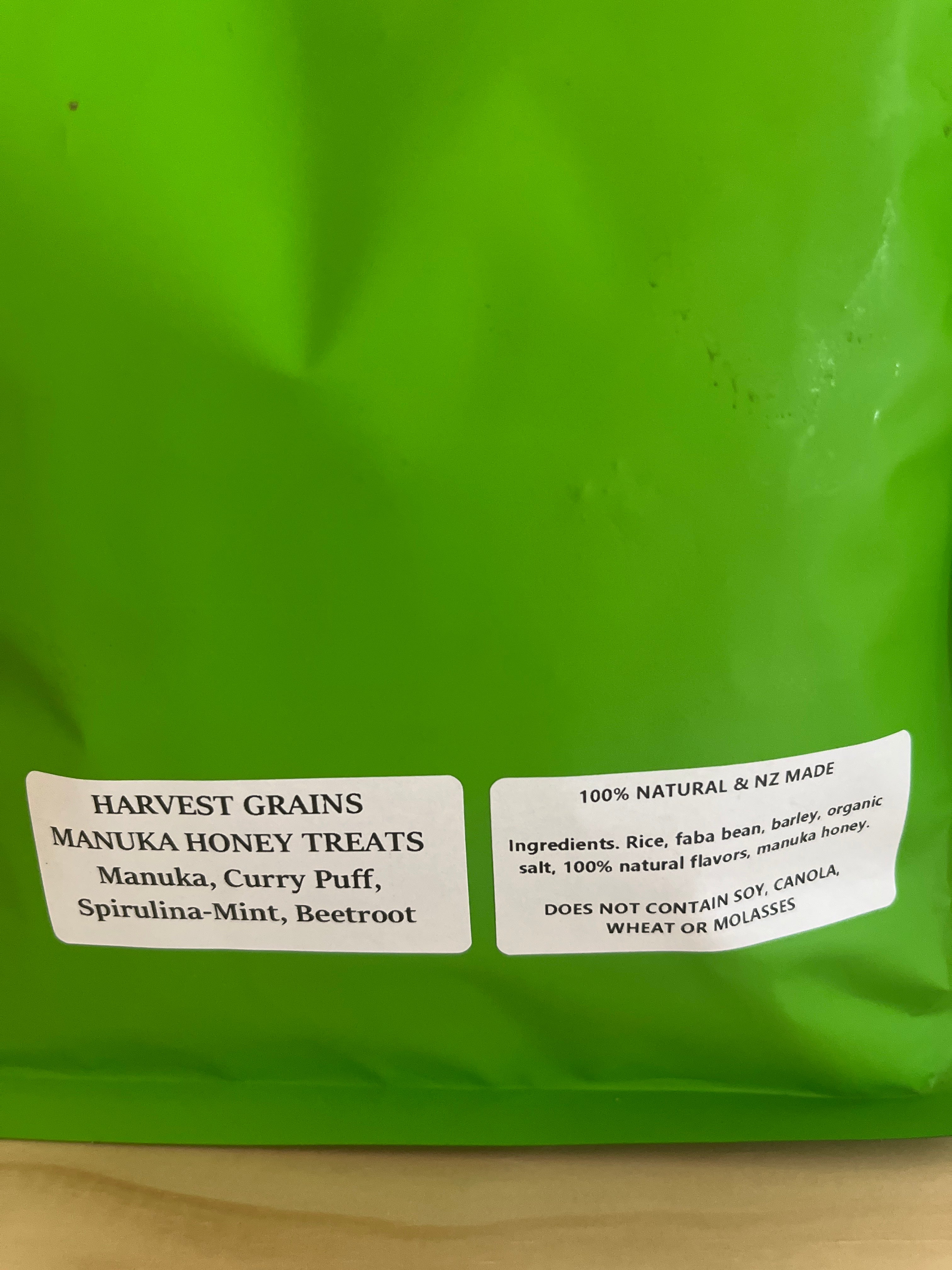 Harvest Grains Manuka Honey Treats